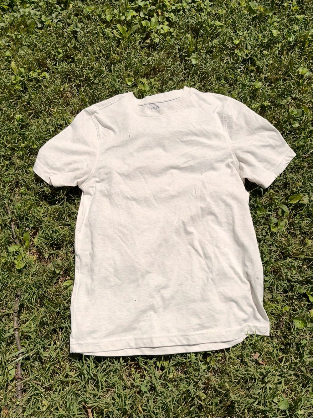 Falls Creek Men’s Crew Neck T-Shirt — Off-White